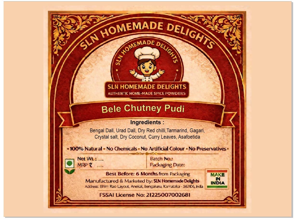 Bele Chutney Pudi